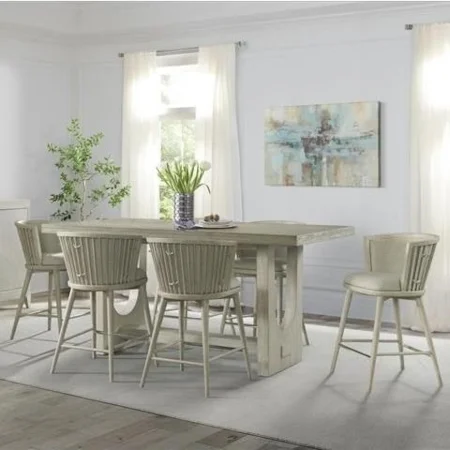 7-Piece Counter Height Table and Chair Set