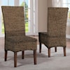 Riverside Furniture Mix-N-Match Chairs Woven Leaf Side Chair