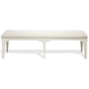 Riverside Furniture Myra Upholstered Dining Bench