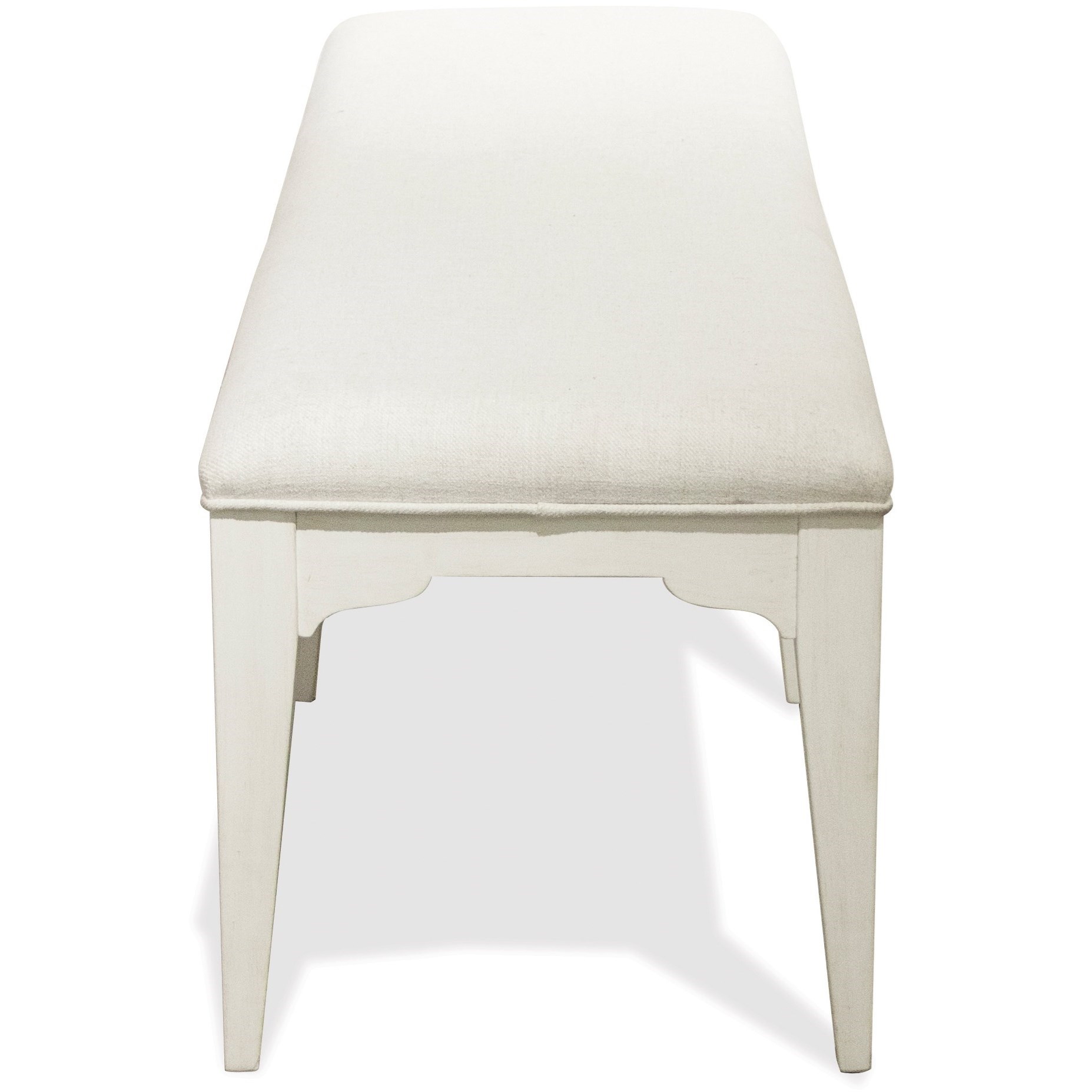 Riverside Furniture Myra Upholstered Dining Bench