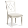 Riverside Furniture Myra XX-Back Upholstered Side Chair