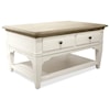 Riverside Furniture Myra Small Leg Coffee Table