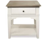 Riverside Furniture Myra Leg Side Table