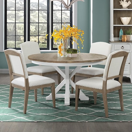 5 Piece Table and Chair Set