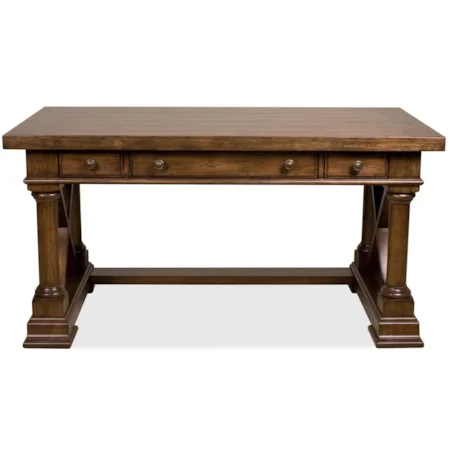 Rectangular Writing Desk with 3 Drawers