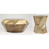 Riverside Furniture Olivia Geometric Side Table