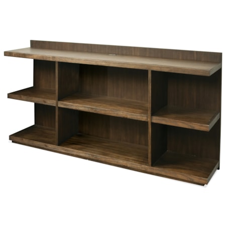 Peninsula Bookcase Desk
