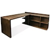 Carolina River Perspectives Peninsula Bookcase Desk