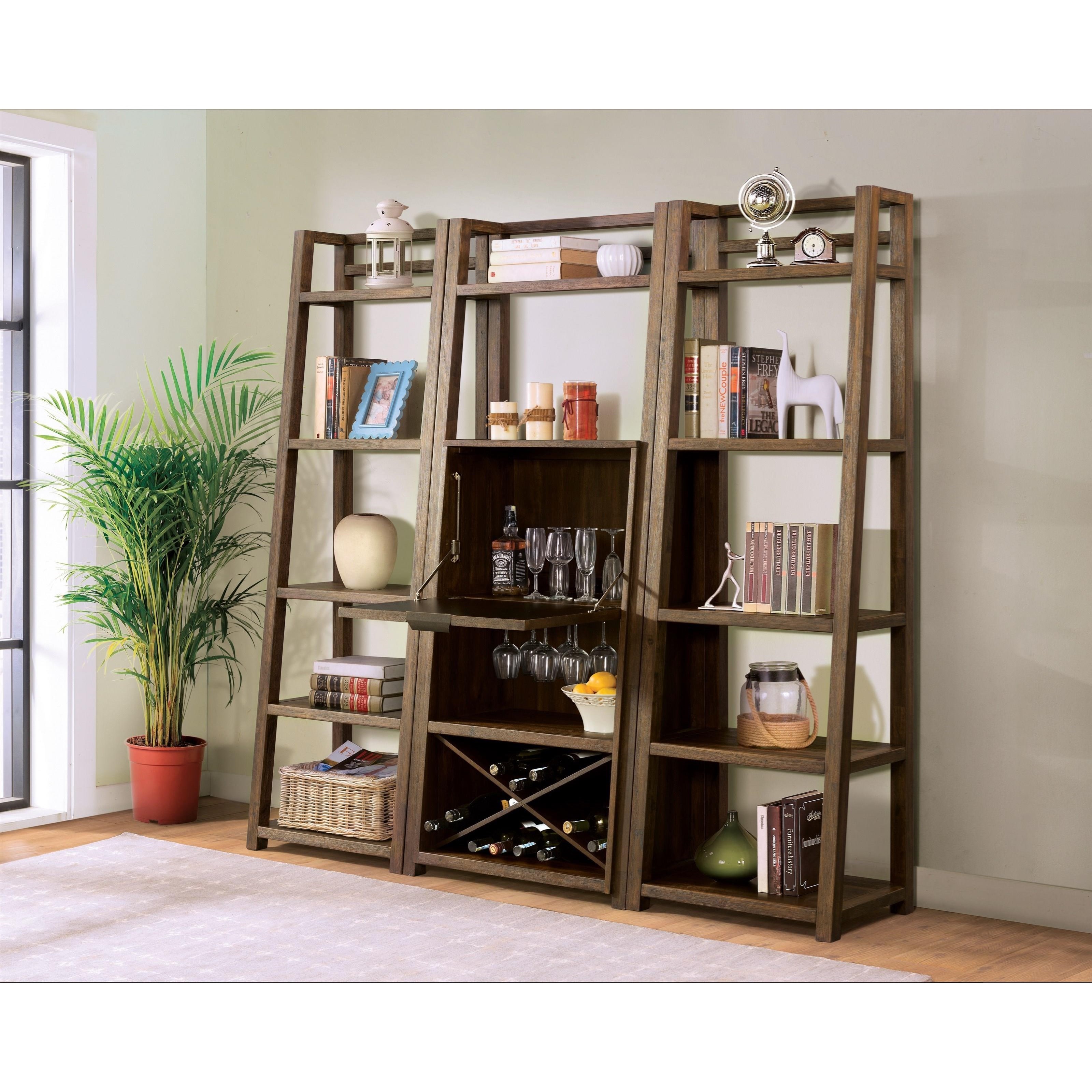 Perspectives Leaning Bookcase