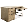 Riverside Furniture Perspectives Single Pedestal Desk