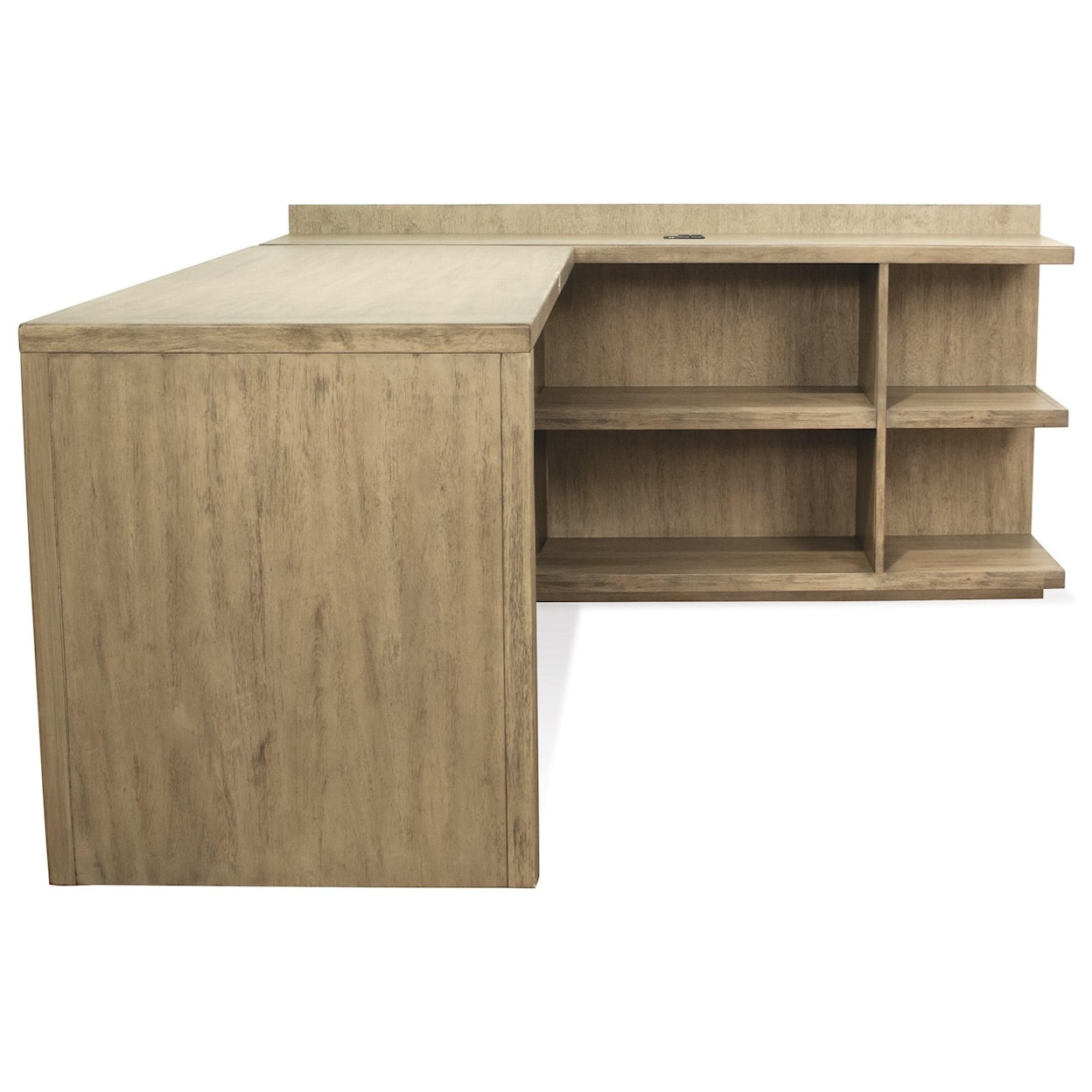 Riverside Furniture Perspectives Peninsula Bookcase Desk