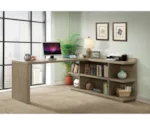 Riverside Furniture Perspectives Peninsula Bookcase Desk