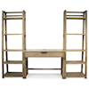 Riverside Furniture Perspectives Leaning Bookcase