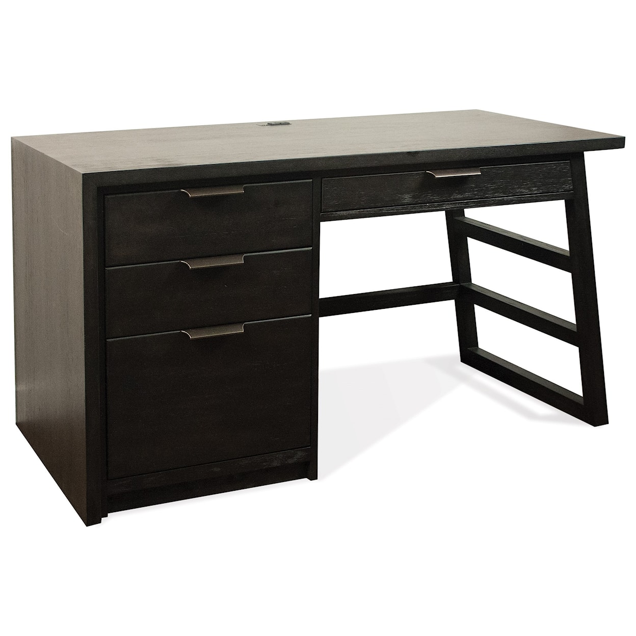 Riverside Furniture Perspectives Single Pedestal Desk