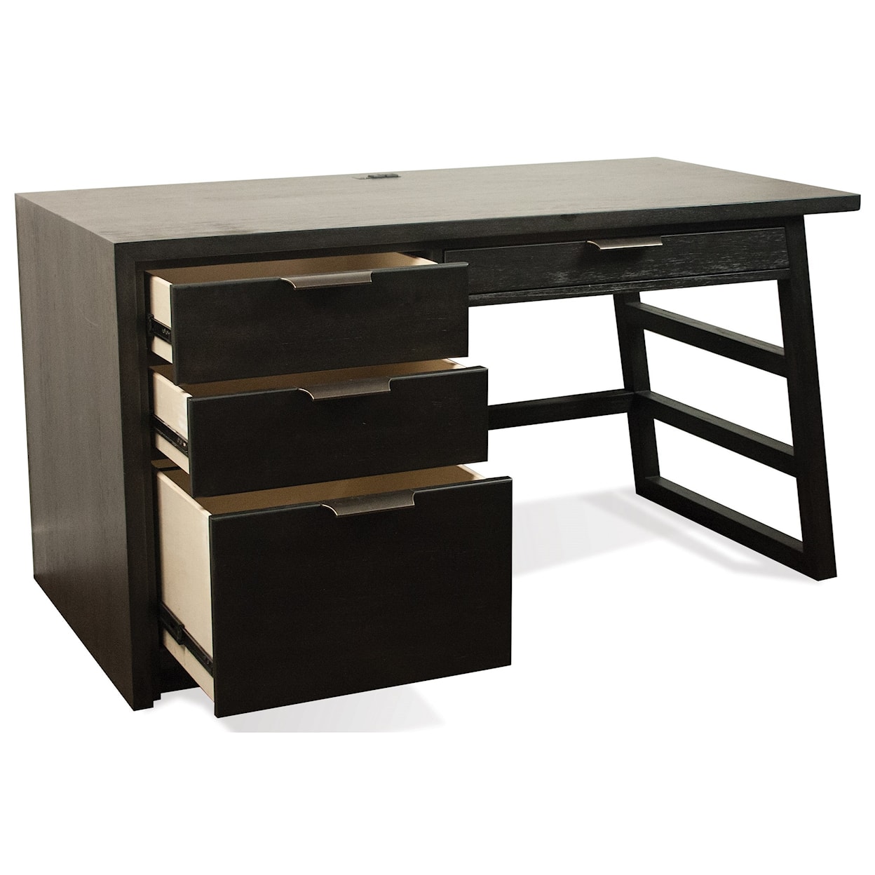 Riverside Furniture Perspectives Single Pedestal Desk