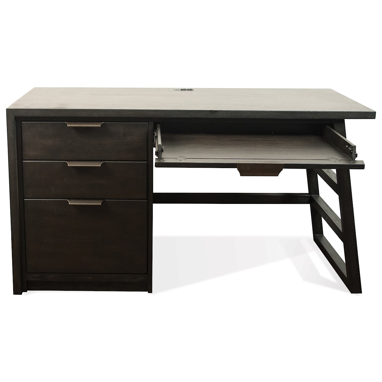 Riverside Furniture Perspectives Single Pedestal Desk