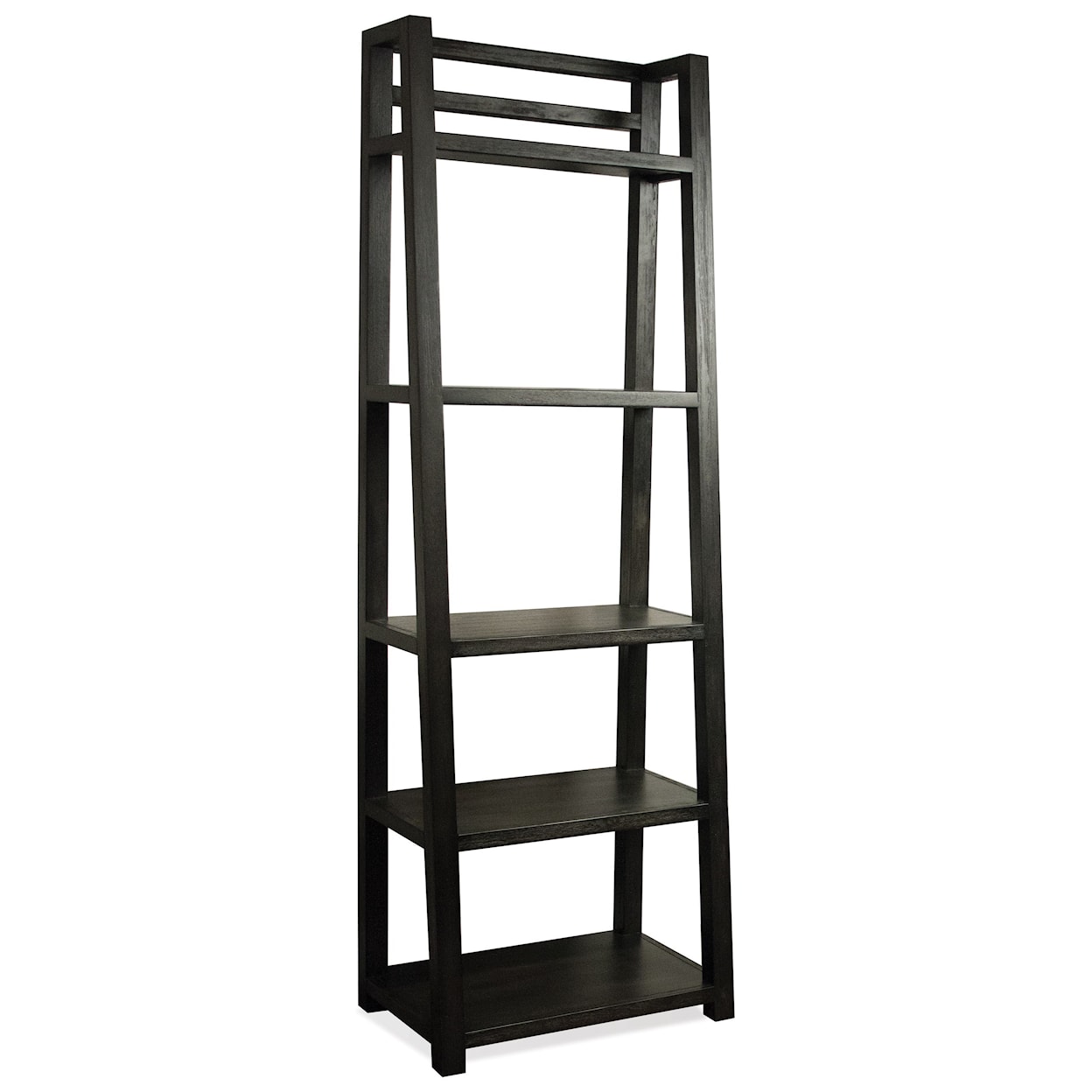 Riverside Furniture Perspectives Leaning Bookcase