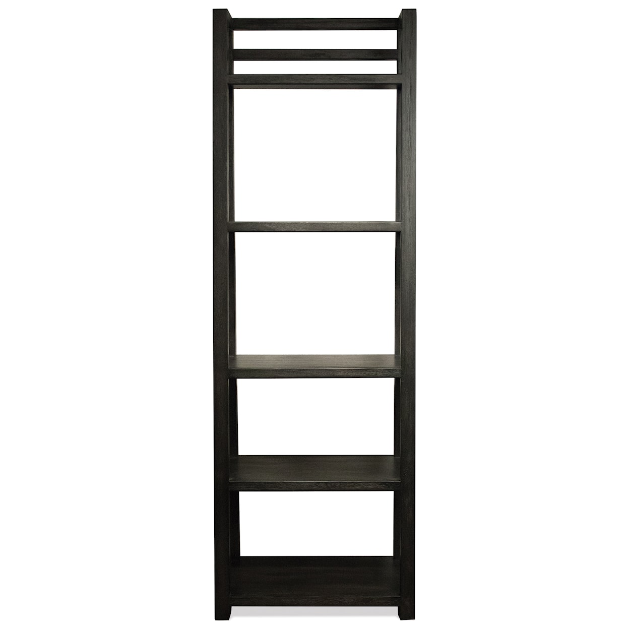 Riverside Furniture Perspectives Leaning Bookcase