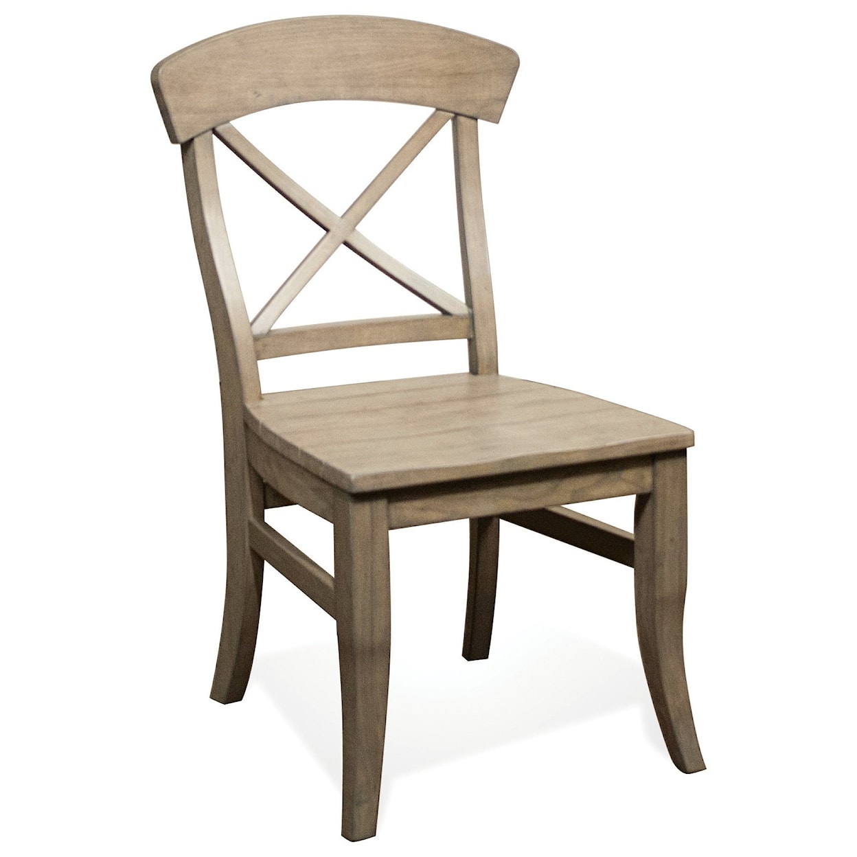 Riverside Furniture Regan X-Back Dining Side Chair