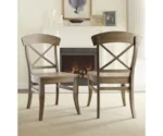 Riverside Furniture Regan X-Back Dining Side Chair