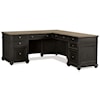 Carolina River Regency L-Desk And Return