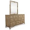 Riverside Furniture Sophie Dresser and Mirror Combo