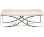 Riverside Furniture Sophie 48-Inch Upholstered Bed Bench