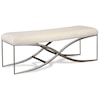 Riverside Furniture Sophie 48-Inch Upholstered Bed Bench
