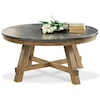 Riverside Furniture Weatherford Round Cocktail Table
