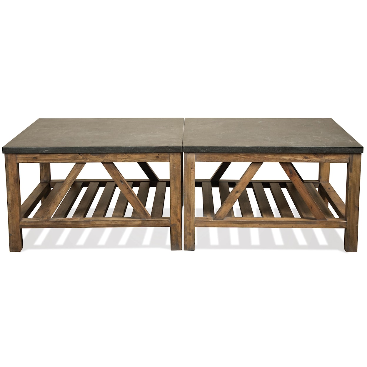 Riverside Furniture Weatherford Bunching Cocktail Table