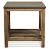 Riverside Furniture Weatherford Rectangular End Table