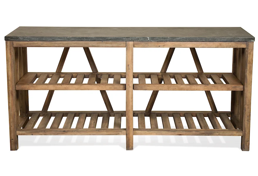 Weatherford Sofa Table by Riverside Furniture at Z & R Furniture