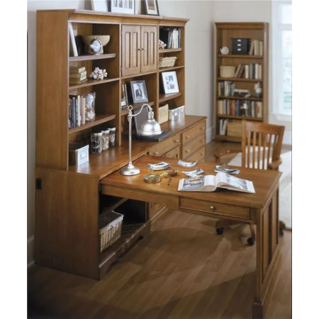 Computer Workstation With Peninsula Desk