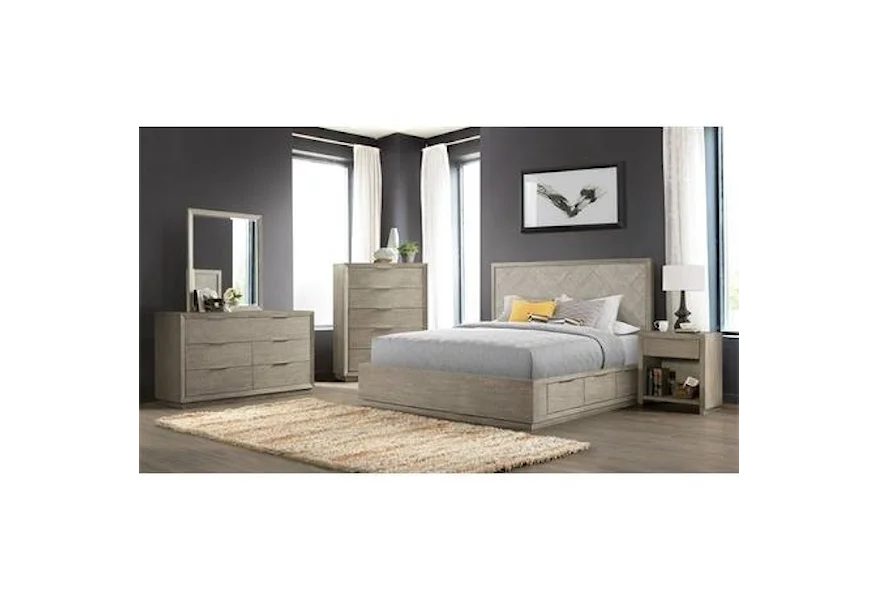 Zoey King Bedroom Group by Riverside Furniture at Zak's Home