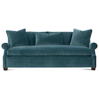 Contemporary 85'' Sofa with Bench Cushion