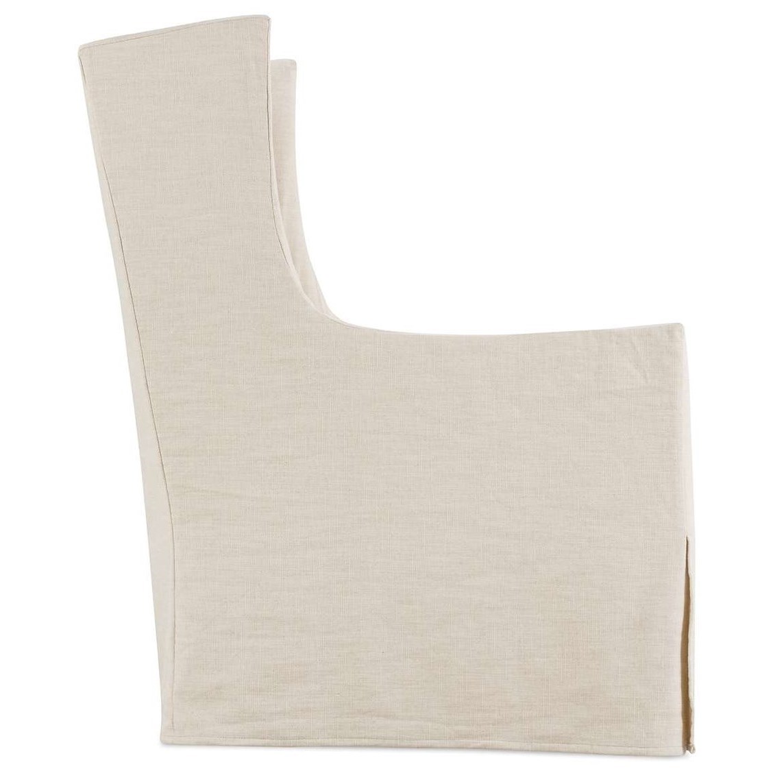 Slipcovered Swivel Chair