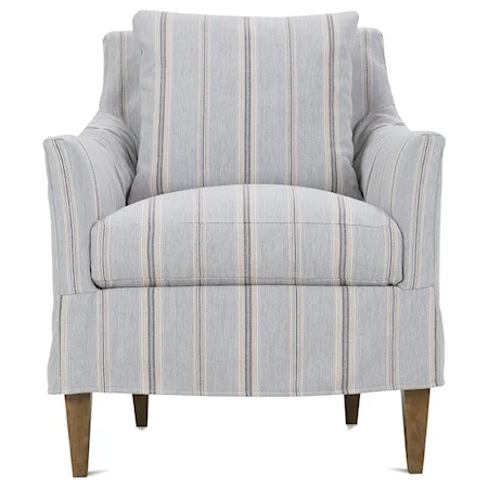 Transitional Chair with Slipcover