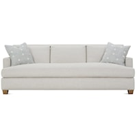 Transitional 92" Sofa with Bench Seat
