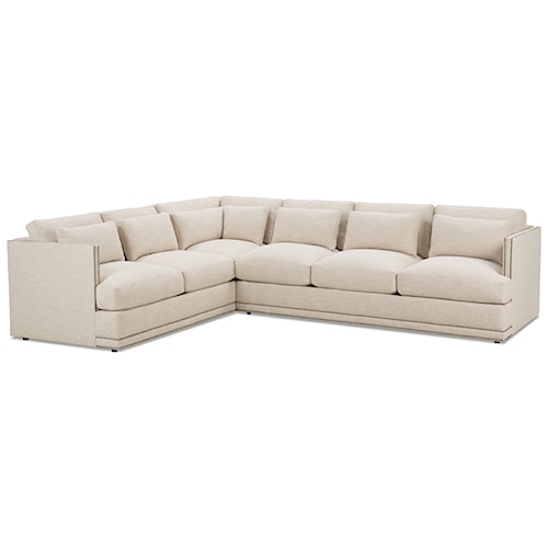 RB By Rowe Oscar Contemporary Sectional Sofa Group RB By Rowe Oscar Contemporary Sectional Sofa Group