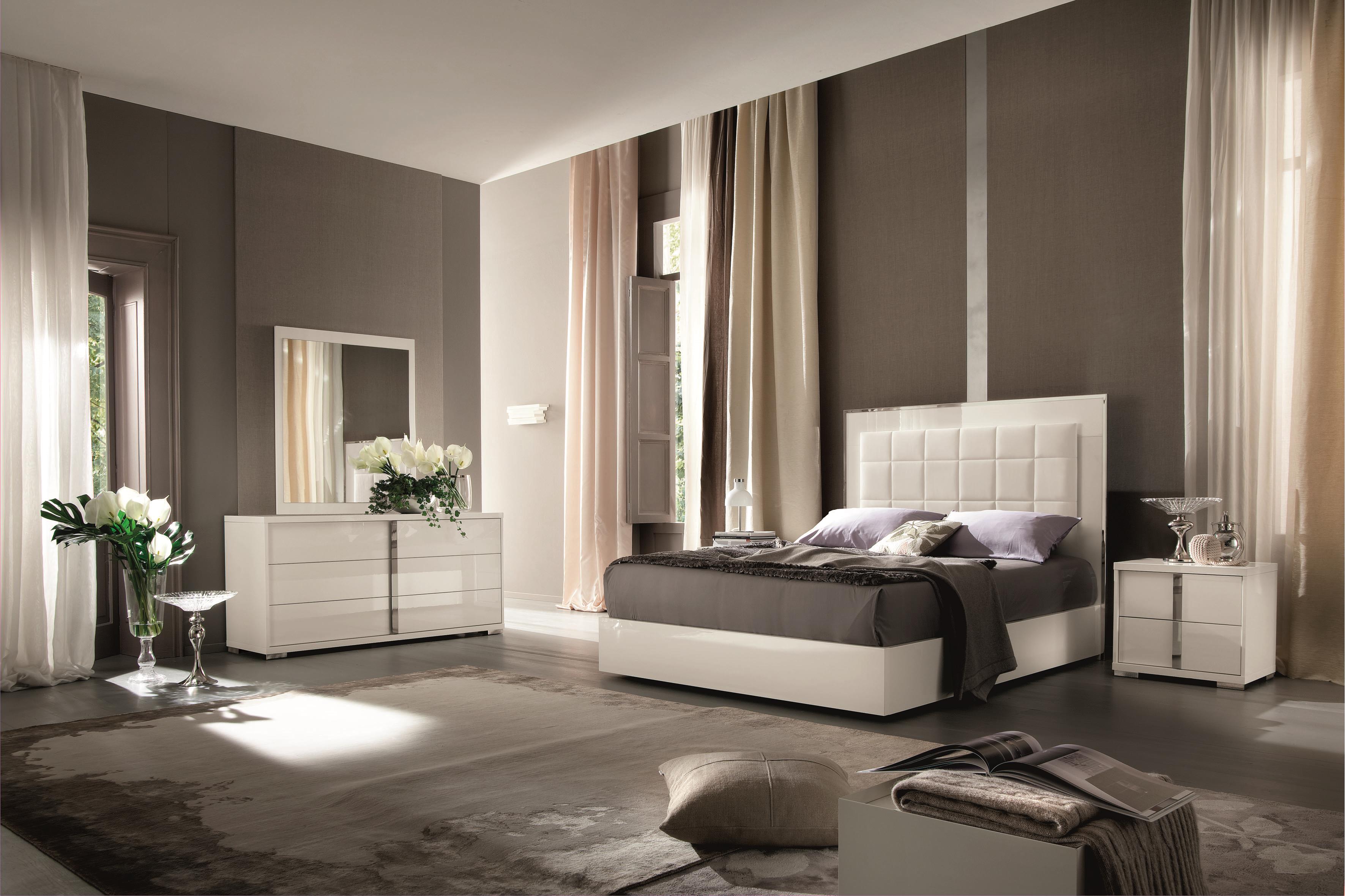 Alf Italia Imperia PJIE0175BI King Upholstered Bed with