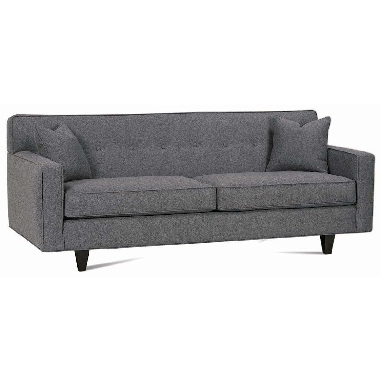 Rowe Dorset 89" Sofa with Wood Legs