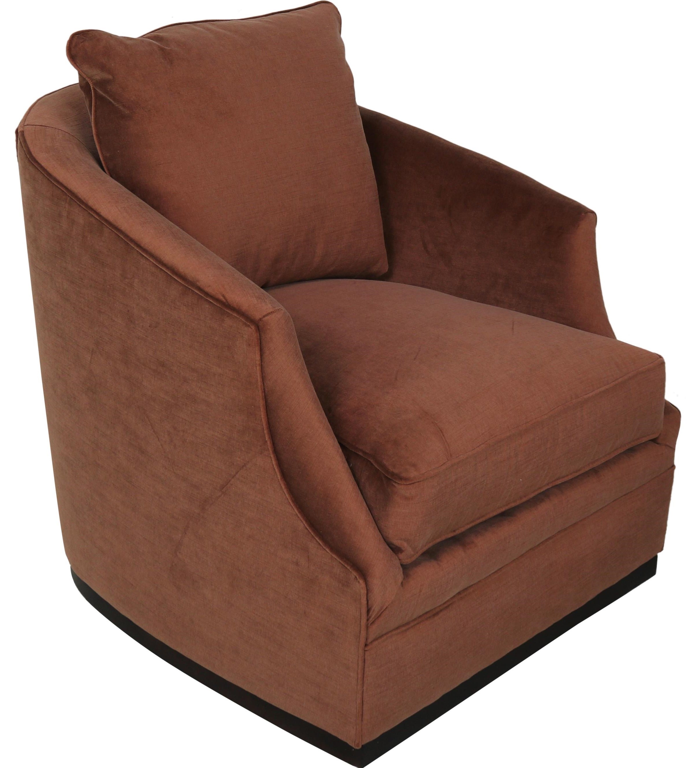 Rowe Emmerson Contemporary Customizable Upholstered Swivel Chair Sprintz Furniture Upholstered Chairs