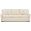 Rowe Monaco Transitional Sofa with Track Arms