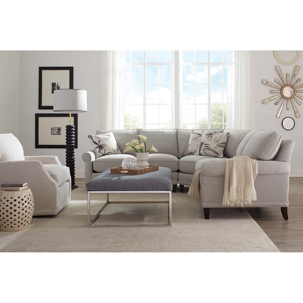 Rowe My Style II Customizable Sectional Sofa