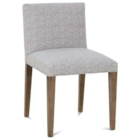 Transitional Customizable Dining Side Chair