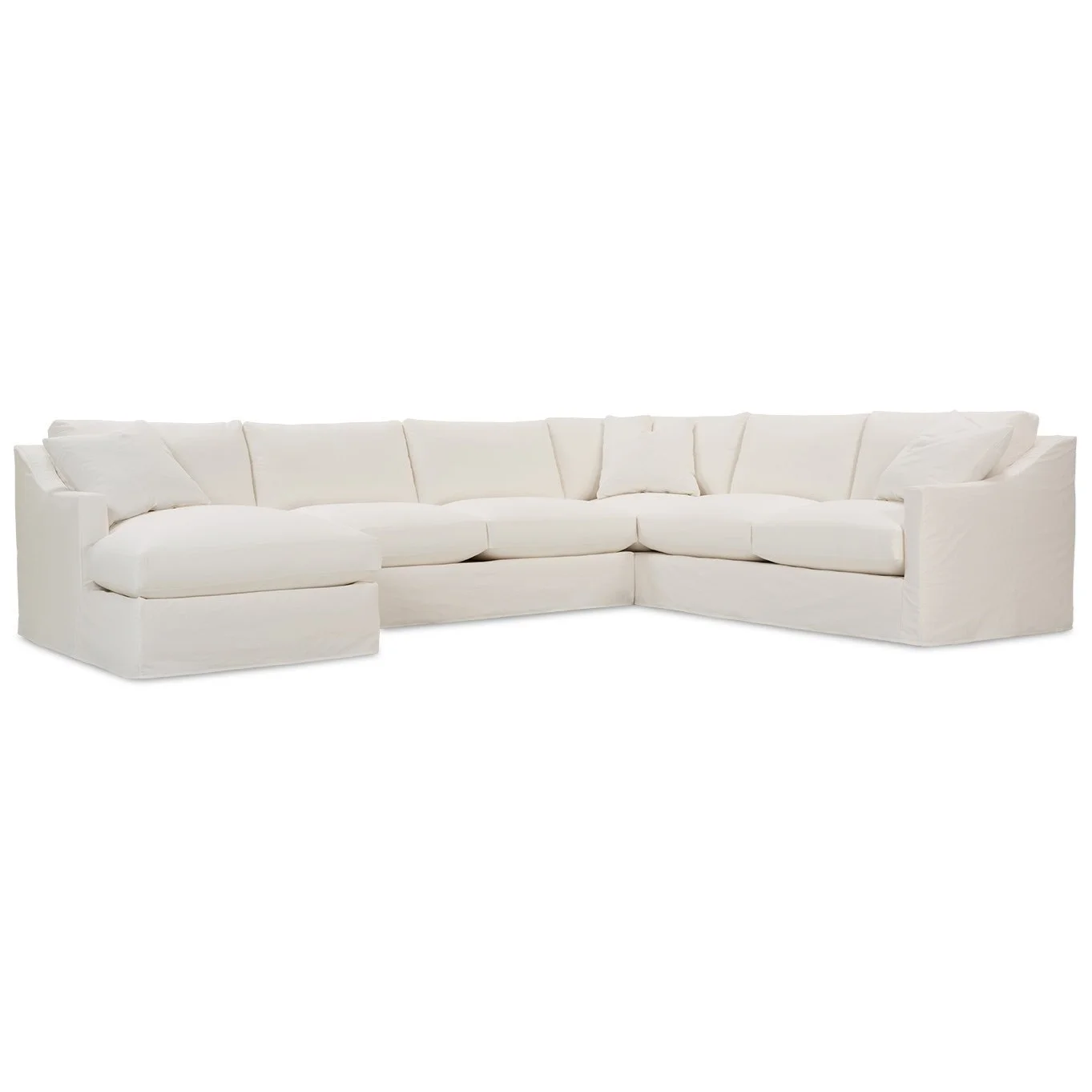 Rowe P603 P604SLIP110+041+1191258388 Transitional Sectional Sofa