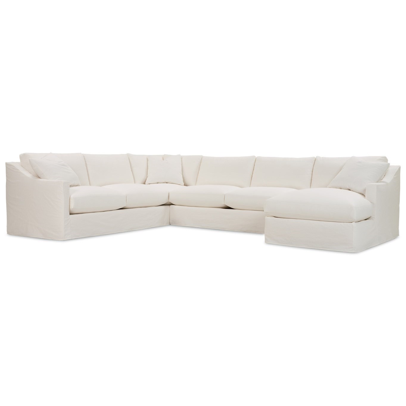 Rowe Bradford P604SLIP118+041+111258388 Transitional Sectional Sofa