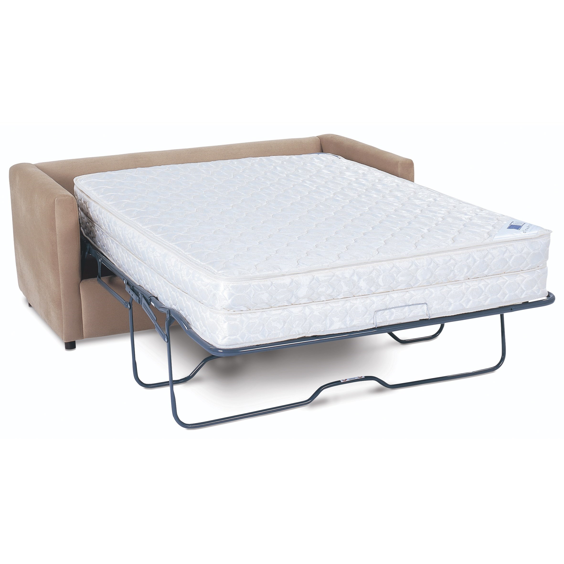 Rowe Stockdale C299F000 Contemporary Two Cushion Full Sleeper Sofa Baer's Furniture Sleeper