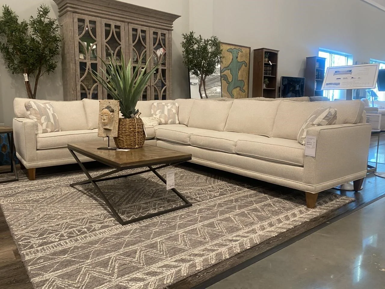 Rowe Townsend 889417718 Sectional Belfort Furniture Sectional Sofas