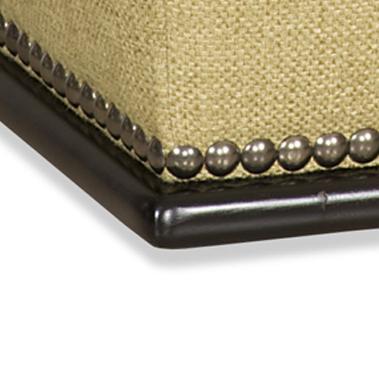 HF Custom Juniper Accent Ottoman